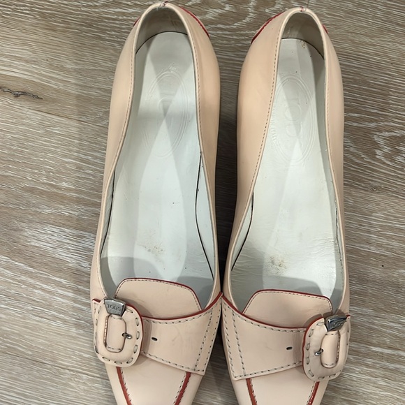 TODS nude kitten heel - Picture 4 of 8